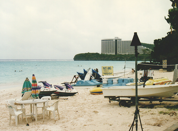 Beach in Guam. Beach in Guam.