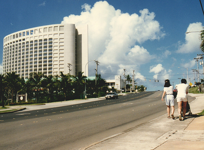 Tumon city view. Tumon city view.