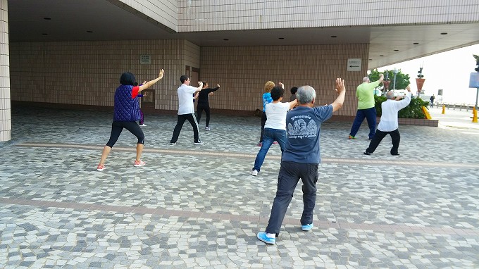 太極拳 体験 南昌の朝(Nanchang the morning.) 太極拳 体験 南昌の朝(Nanchang the morning.)