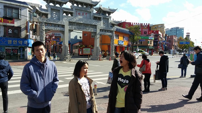 中華街の大きな門 - 仁川中華街(China town.) 中華街の大きな門 - 仁川中華街(China town.)