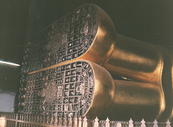 Reclining Buddha. Reclining Buddha.