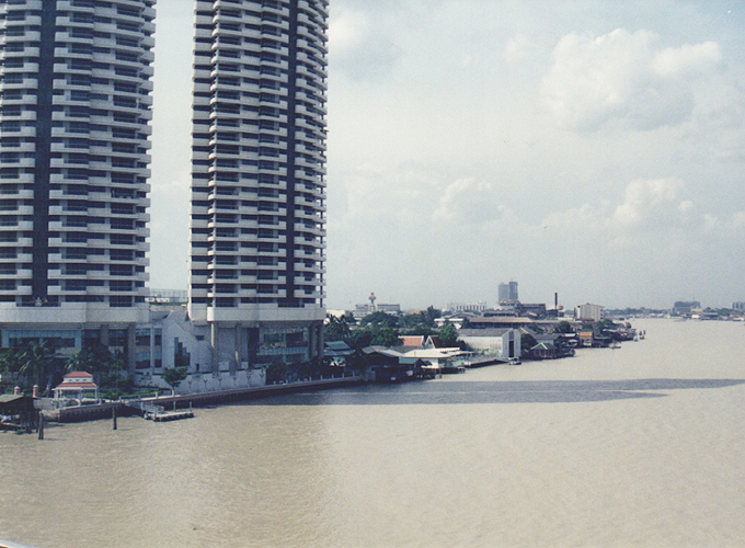 Chao Phraya river. Chao Phraya river.