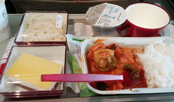 アシアナ機内食 アシアナ機内食