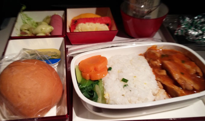ベトナムから韓国のアシアナの機内食。 ベトナムから韓国のアシアナの機内食。